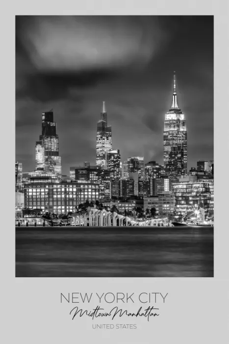 Viola, Melanie: Im Fokus: NEW YORK CITY Midtown Manhattan Skyline mit Little Island
