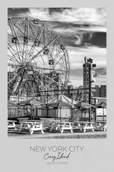 Viola, Melanie: A fuoco: NEW YORK CITY Coney Island