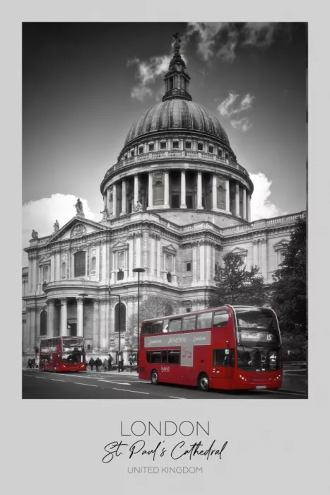 Viola, Melanie: A fuoco: LONDON Cattedrale di St. Paul | chiave cromatica