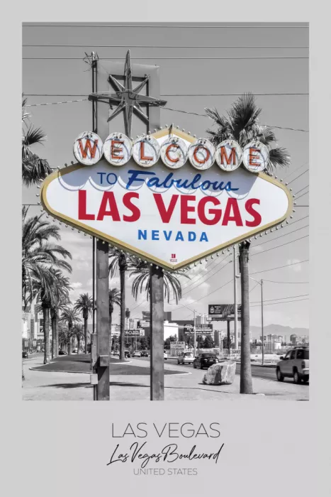Viola, Melanie: Im Fokus: LAS VEGAS Sign | colorkey