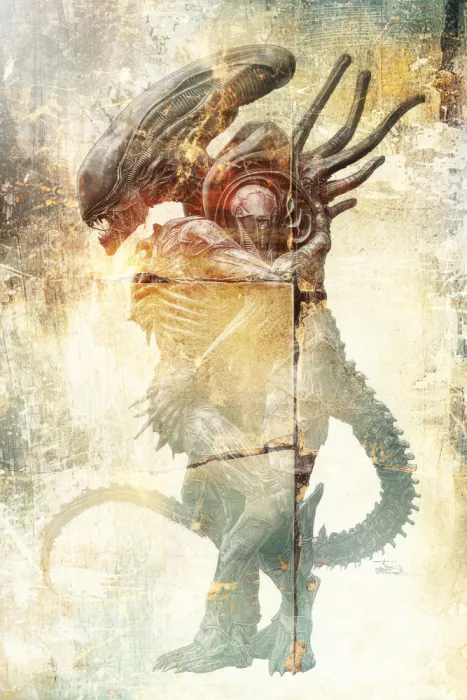 Kulik, Rafal: Umělecké dílo Cizího Xenomorfa Vintage 32
