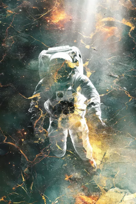 Kulik, Rafal: Astronaut Art Vintage 13