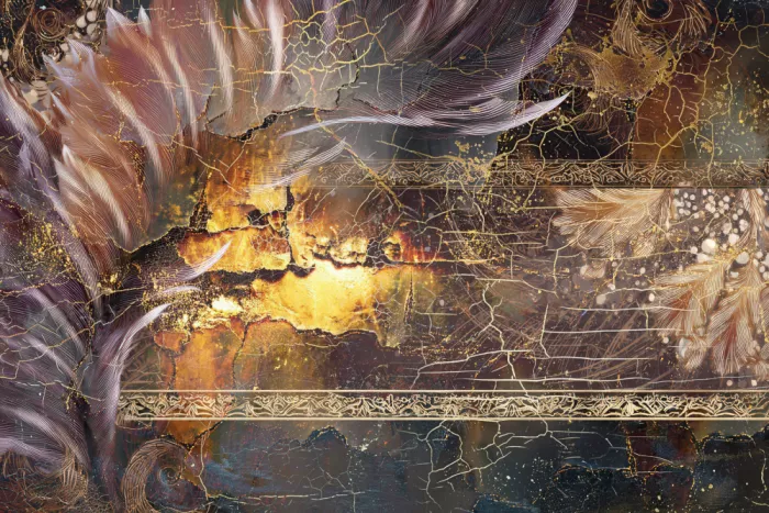 Kulik, Rafal: Arte astratta Illustrazione vintage 01