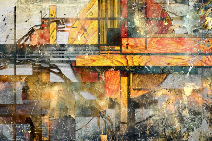 Kulik, Rafal: Abstrakte Kunst Vintage Illustration 51