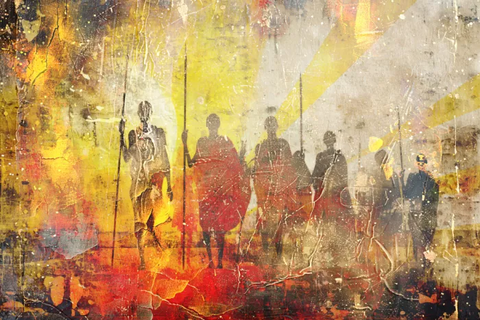 Kulik, Rafal: African Art Vintage Illustration 37