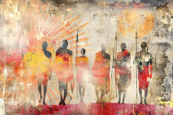 Kulik, Rafal: African Art Vintage Illustration 39