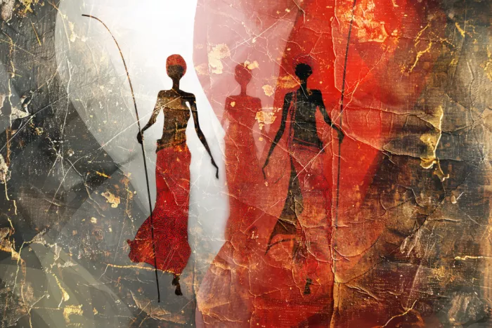 Kulik, Rafal: Art africain ethnique Vintage 02