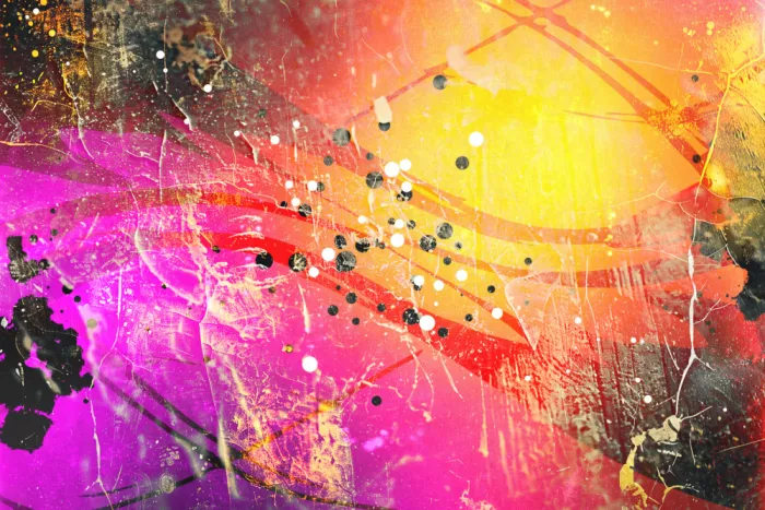 Kulik, Rafal: Collage Abstraktion Kunst Vintage 55