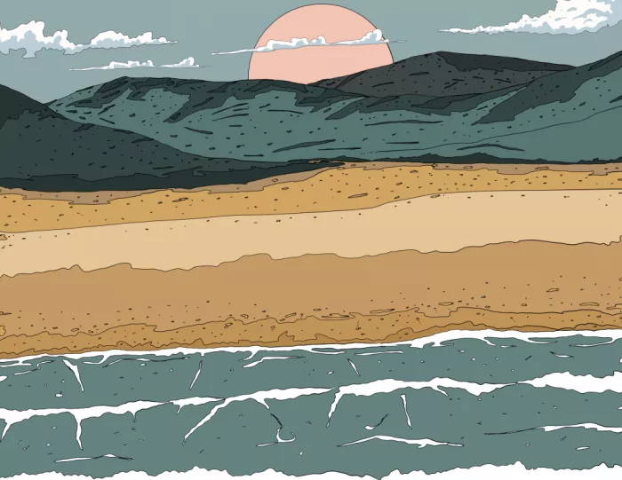 Nicholas: Paesaggio di spiaggia australiana