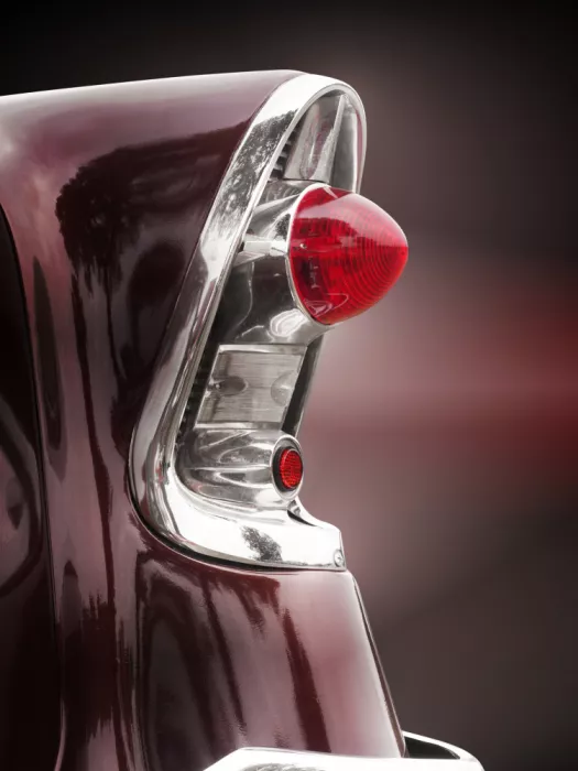 Gube, Beate: American classic car Bel Air 1956 Rear