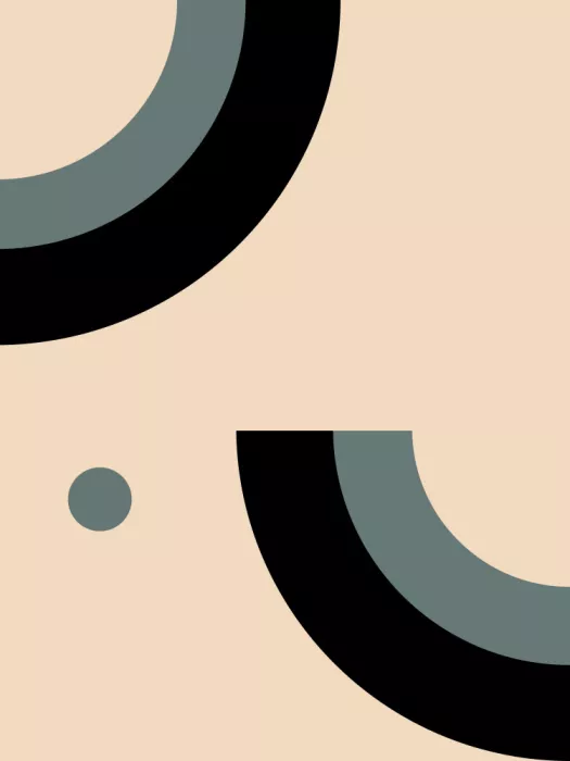 Kulkarni, Nilesh: Gris Rosa Negro - Abstracción Minimalista
