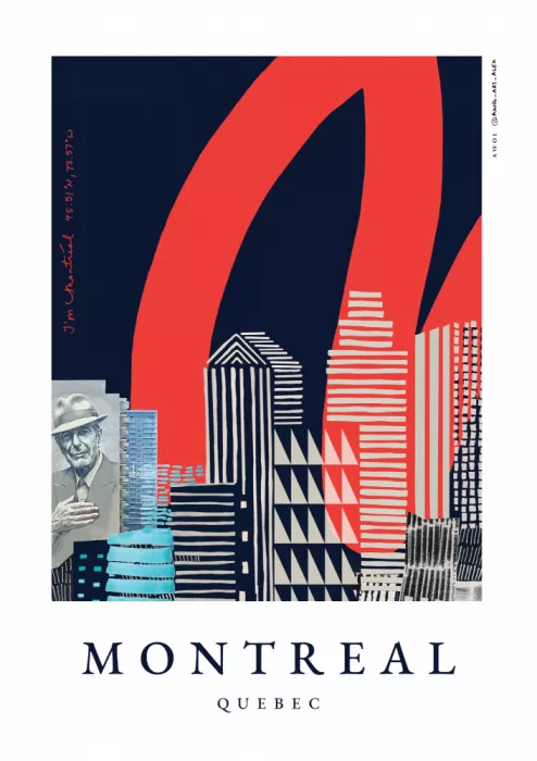 Alex, Art Awol: MONTREAL SKYLINE