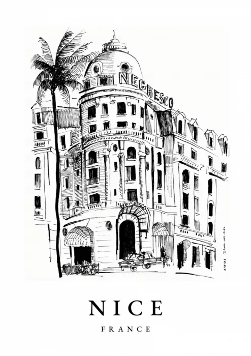 Alex, Art Awol: NIZA, PASEO DE LOS INGLESES