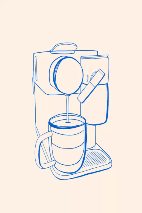 Treechild: Kaffeemaschine