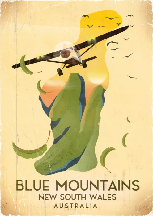 Nicholas: Blaue Berge Neusüdwales Australien