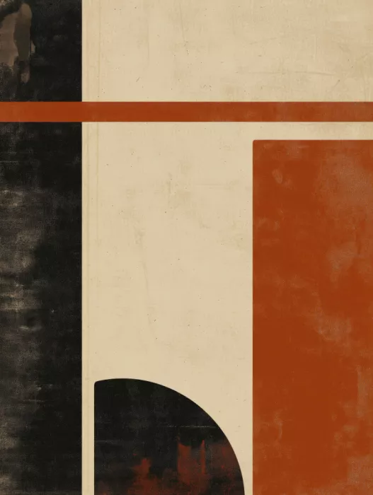 Imaginative: Nostalgic Flow – Circles and Rectangles in Warm Tones25ar.0010.hr