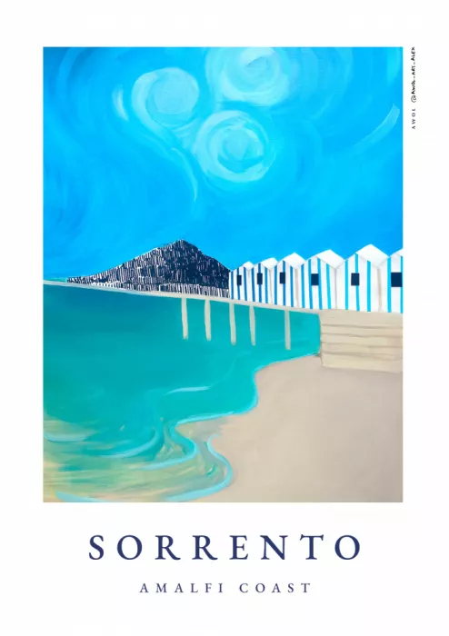 Alex, Art Awol: Sorrento, pobřeží Amalfi