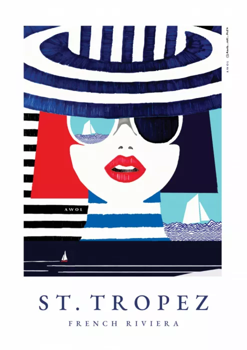Alex, Art Awol: St Tropez: Estilo de la Costa Azul