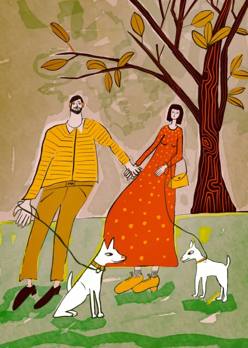 Bursic, Sharyn: Passeggiata con i cani