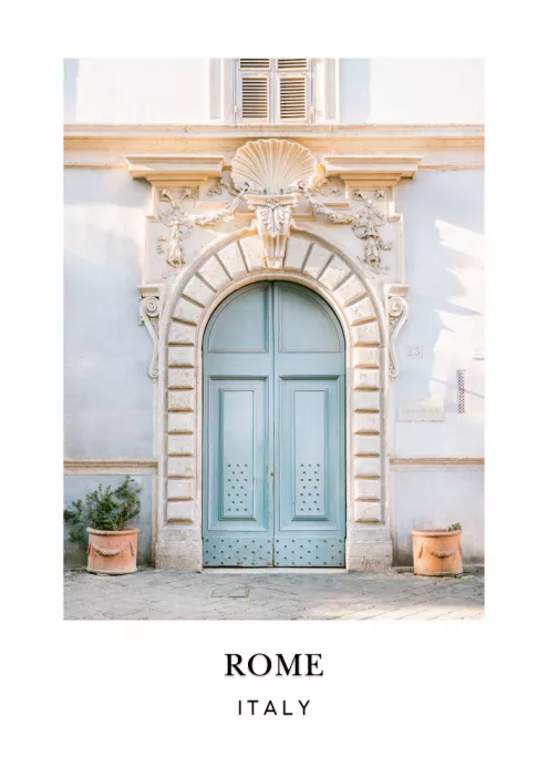 Zwart, Raisa: Rome Italy Travel Poster