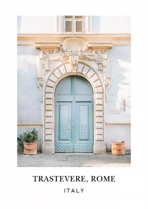 Zwart, Raisa: Rom Reiseplakat Italien
