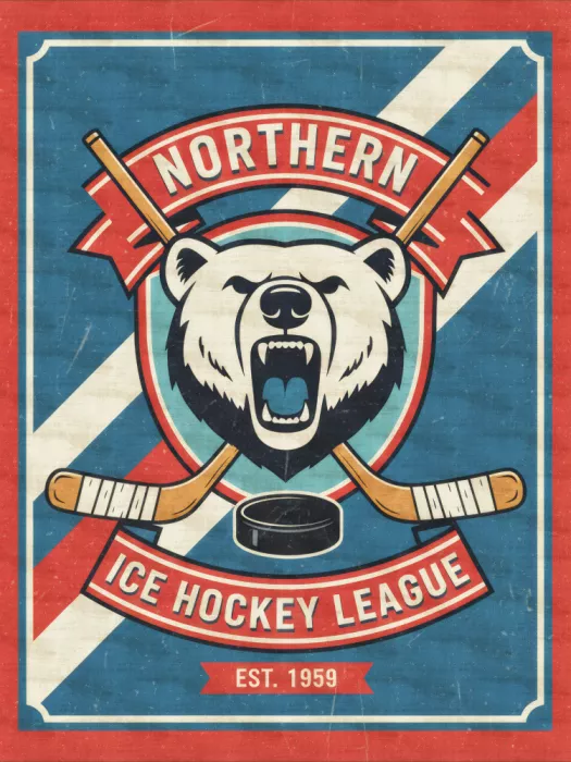 Magnusson, Andreas: Liga de Hockey sobre Hielo del Norte Vintage