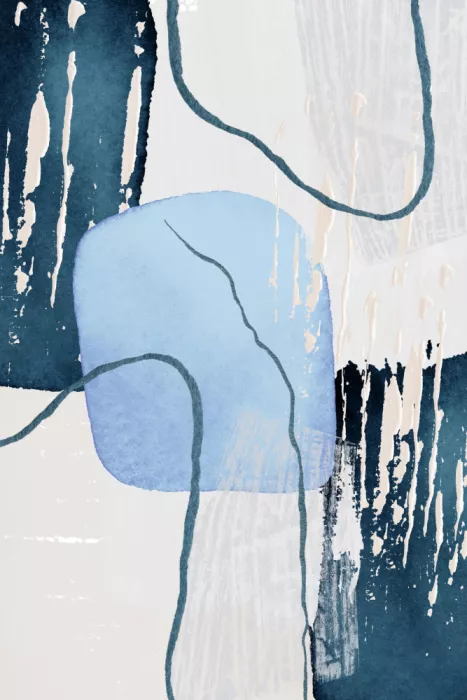 Moss, Ann Sally: Soft and Blue 2