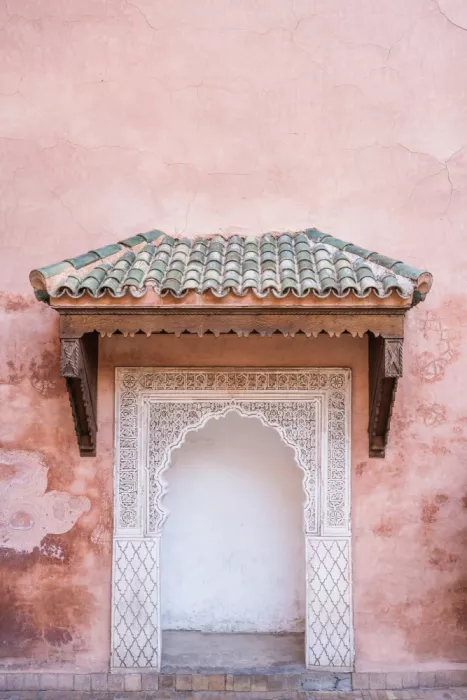 Photolovers: Pared rosa en Marruecos