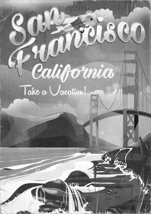 Nicholas: San Francisco California viaje retro