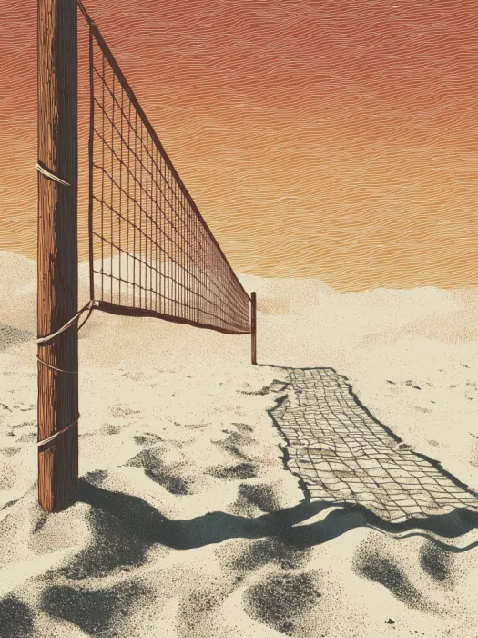 Magnusson, Andreas: Volleyballnetz