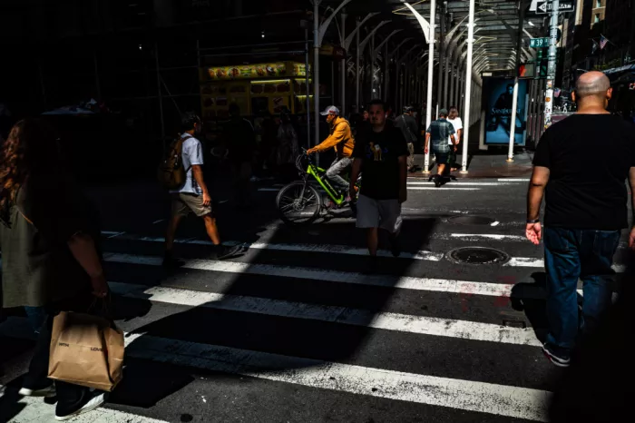 Chandar, Vinoth: Crosswalk stories at NYC