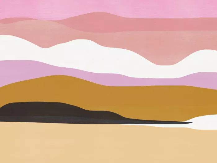 Dean, Little: Farbige abstrakte Landschaft