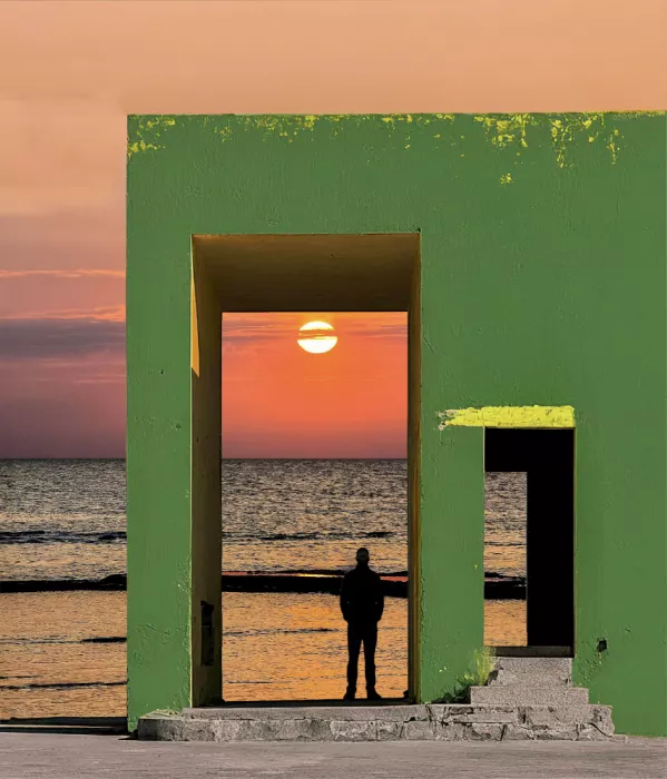 Orbach, Arnon: Puesta de sol - Acre