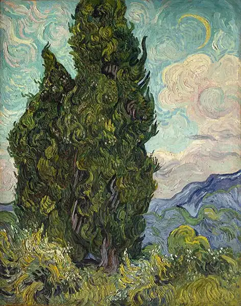 Gogh, Vincent van: Cypřiše