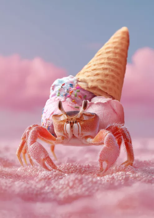 Pozdniakov, Artem: Krabbe Eiscreme