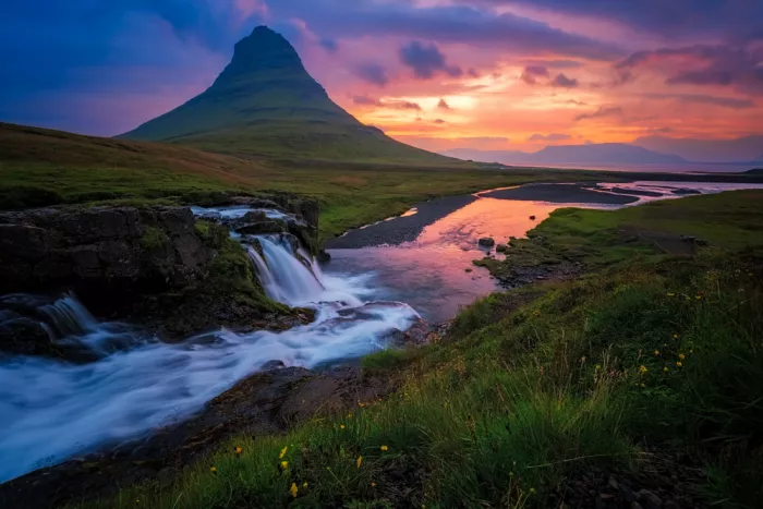Murphy, Benton: Kirkjufell Sunset