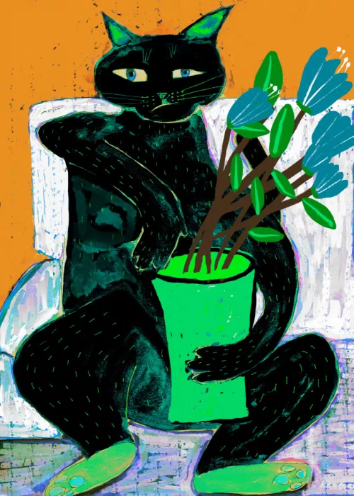 Bursic, Sharyn: Gatto giardiniere