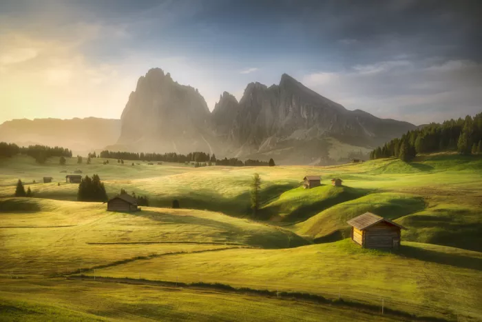 Morávek, Martin: Mattina nelle Dolomiti