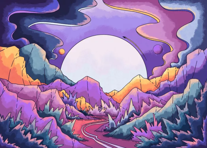 Wade, Stephen: Strada attraverso la terra viola