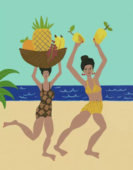 Bursic, Sharyn: Summer tropical fun time