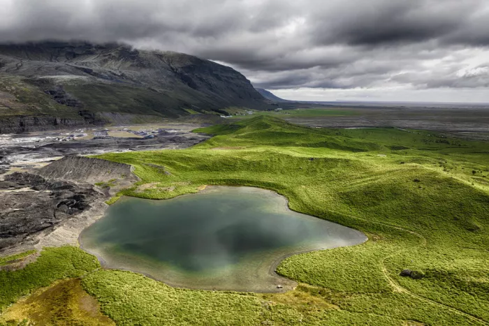 Ingibergsson, H. Þorsteinn: Malé zelené jezero