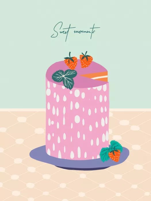 Annick: Sweet moments cake