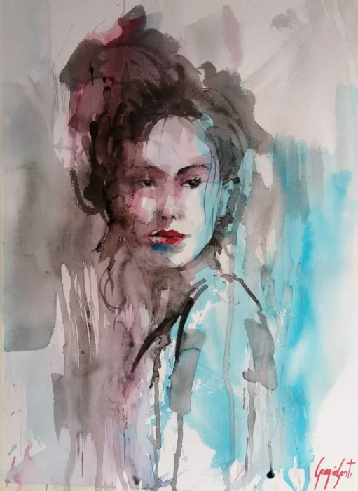Gosti, Giorgio: young girl 122