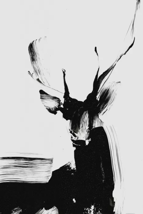 Treechild: Abstraktes Reh Nr. 01