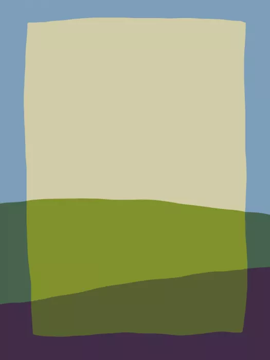 Dean, Little: Minimalist Landscape with Color Blocks