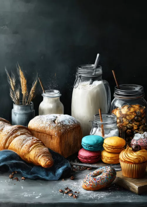 Jaszke, Justyna: Bebidas de panadería 1 – food art