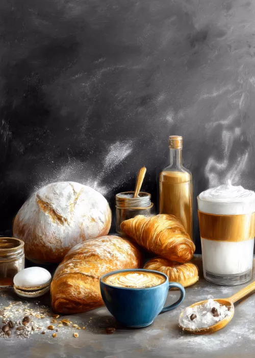 Jaszke, Justyna: Bakery Beverages 2  food art