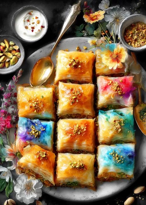 Jaszke, Justyna: Baklawa 1 – arte alimentario
