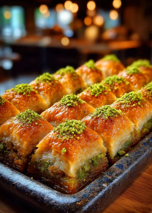 Jaszke, Justyna: Baklawa 6  food art
