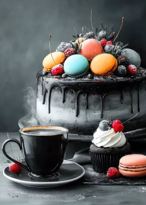 Jaszke, Justyna: Chocolate Cake 2  food art